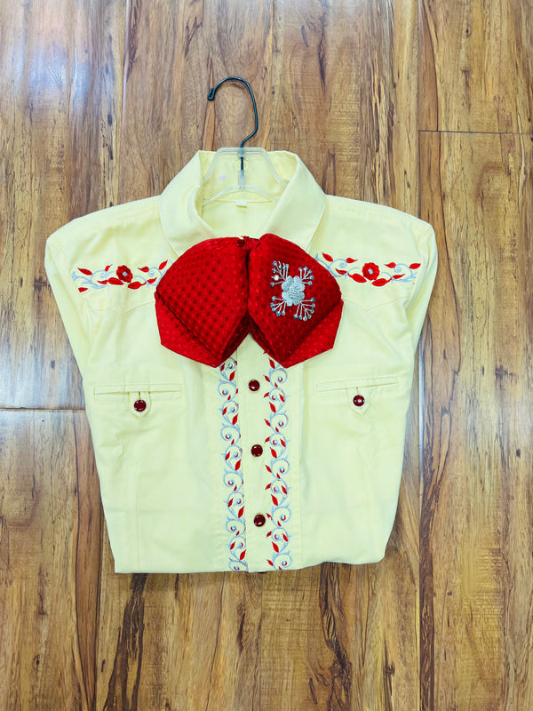 CAMISA CHARRA BORDADA *FREE SHIPPING*