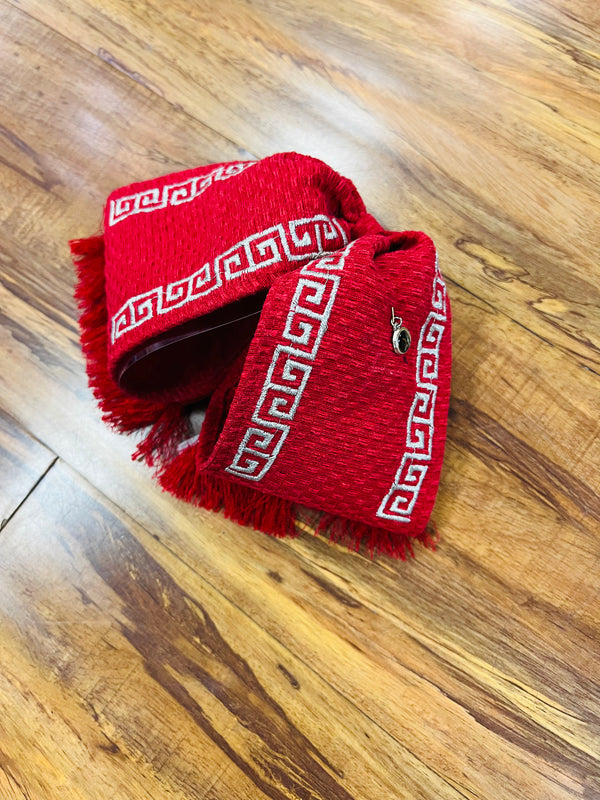 MOŇO CHARRO ROJO . RED CHARRO TIE