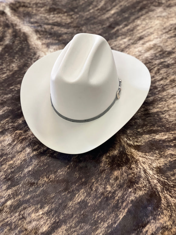 30X EL MUNDO STETSON HAT - 3001 337 CRYSTAL 7 3/8