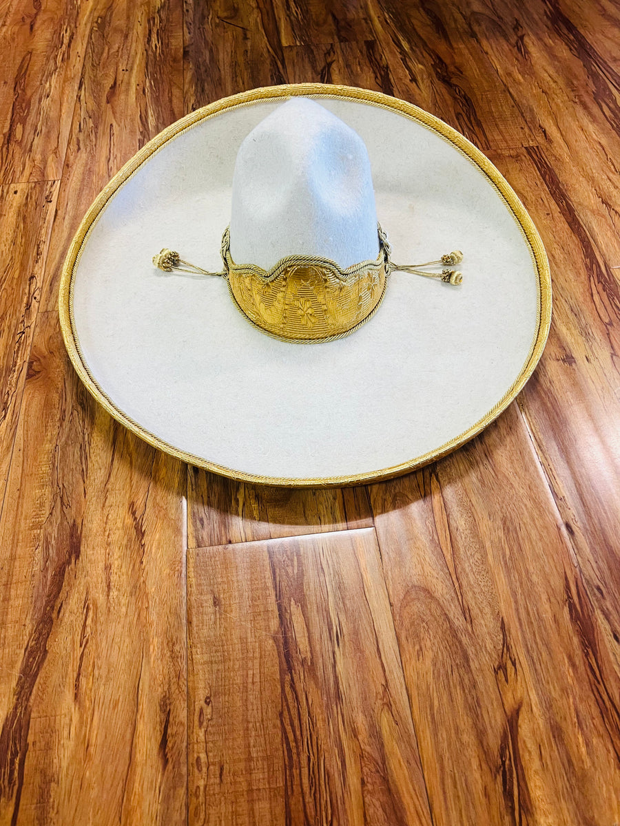 SOMBRERO CHARRO FINO EN LANA "58"