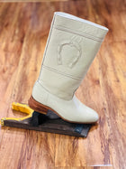 Bota Jalisco Escaramuza Color Hueso  " 5 "