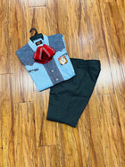 MOŇO CHARRO ROJO . RED CHARRO TIE