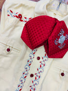 CAMISA CHARRA BORDADA *FREE SHIPPING*
