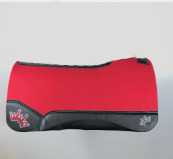 BESTEVER PAD 30X30 KUSH RED WOOL SADDLE PAD