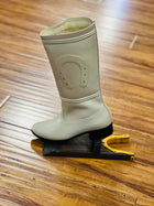Bota Jalisco Escaramuza Color Hueso "9" - HerraduraDeOro