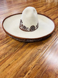 SOMBRERO DE CHARRO DE LANA DE  ESTILO ZAPATISTA