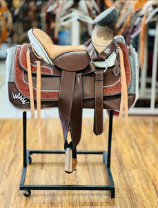 MONTURA CHARRA CINCELADA  PARA CABALLO