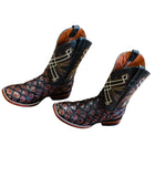 CONGNAC FISH PRINT COWBOY BOOTS