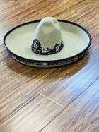 SOMBRERO DE CHARRO DE LANA DE ESTILO ZAPATISTA "58"
