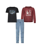 Wrangler Mens Long Live Cowboys Hoodie  112336434