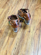 LIZZY LEATHER SANDALS  HEELS 1574