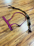 RIENDAS Y BOSAL COLOR MAROON