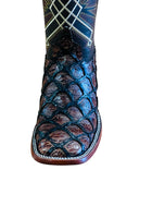 CONGNAC FISH PRINT COWBOY BOOTS