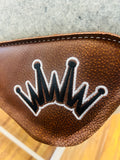Best Ever Pads Kush Fleece 1 Inch Felt Saddle Pad with Brown Wear Leathers