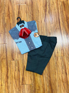 MOŇO CHARRO ROJO . RED CHARRO TIE
