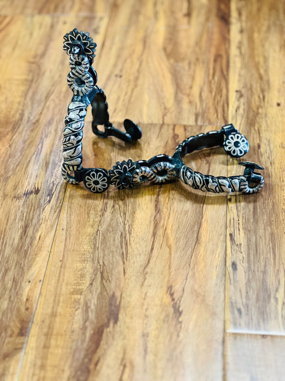 ESPUELAS CHARRAS FINAS DE PLATA