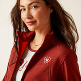 Ariat Women's New Team Fired Brick Softshell Jacket - 10046688