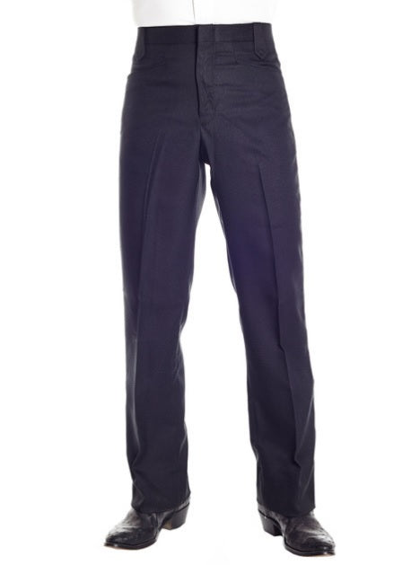 CIRCLE S MEN'S BLACK TUXEDO SLACKS