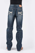 STETSON MEN'S 1520 STANDARD FIT STRAIGHT JEANS 11-004-1520-4065 BU