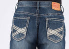 STETSON MEN'S 1520 STANDARD FIT STRAIGHT JEANS 11-004-1520-4065 BU