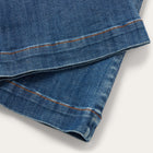 STETSON BLUE WOMEN'S 921 HIGH RISE FLARE JEANS (SMALL LENGTH) 11-054-0921-2402 BU