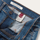 STETSON BLUE WOMEN'S 921 HIGH RISE FLARE JEANS (SMALL LENGTH) 11-054-0921-2402 BU