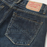 Stetson Mens Blue 100% Cotton Modern Pieced Back Jeans 11-004-1312-4070 BU