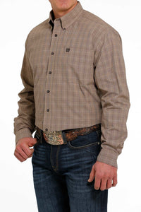 Men's Cinch Plaid Button Down Shirt MTW1105491
