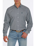 Cinch Men's Teal Geometric MTW1105381 Long Sleeve Shirt