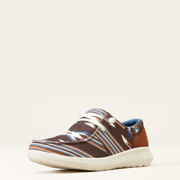 ARIAT WOMEN'S HILO CHIMAYO ARROYO CHOCOLATE SHOES 10046949