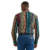 Men's Wrangler Checotah® Long Sleeve Shirt  Classic Fit  Multi Print 112330352