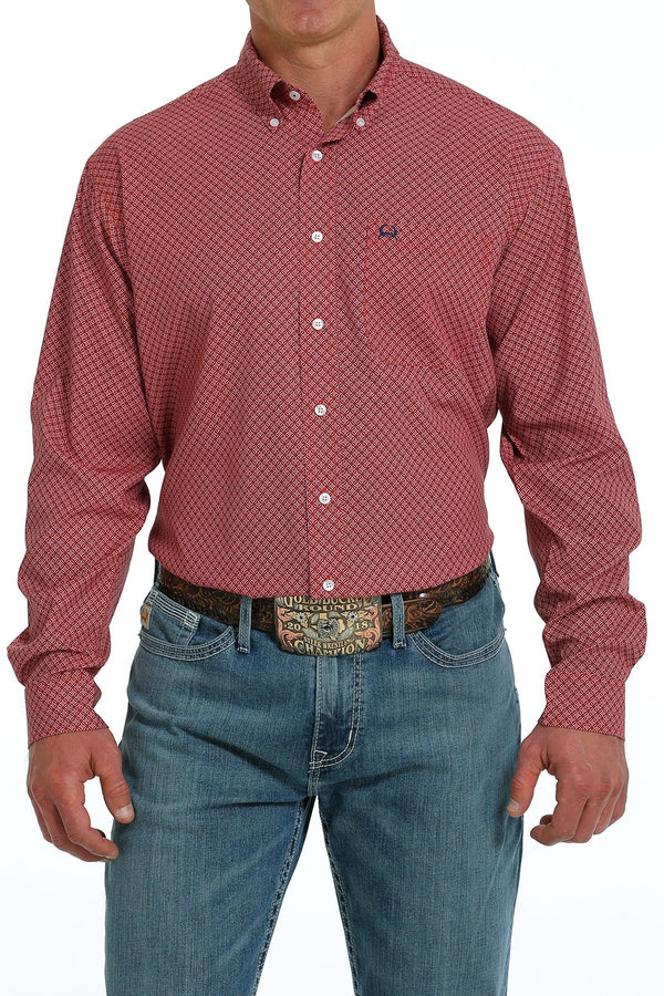 Cinch Men's Arenaflex Geometric Print Shirt MTW1862023