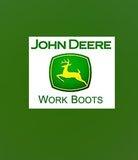 John Deere Tan & Green Johnny Popper Kids Western Boot JD3186