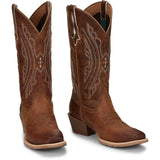 Justin Women's Rein Waxy Western Boots  Square Toe L2962