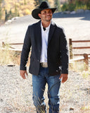 Men's Cinch Western Sport Charcoal Coat MWJ1931001