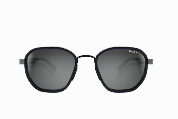 BEX Sable Matte Gunmetal/Gray/Silver Sunglasses - S146GMGYSL