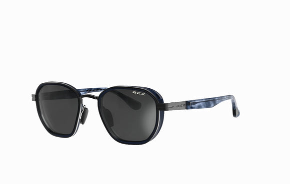 BEX Sable Matte Gunmetal/Gray/Silver Sunglasses - S146GMGYSL