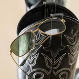 Men's Bex "Draeklyn OTG" Broze And Forest Sunglasses S167BF