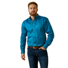 ARIAT MENS TEAM LOGO TWILL FITTED SHIRT 10045026