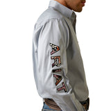 Ariat Mens Team Logo Twill Classic Fit Shirt - 10044941