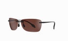 Bex Jaxyn Xl Black Brown Silver Glasses " RELIALITE® rimless S39BBS"