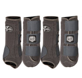 Professionals Choice Strike SMB 4 Pack Protective Splint Boots ( FREE Ballistic Overreach Boots ) (M)
