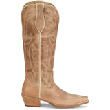Tony Lama® Ladies' Jess 15" Bone Goat Snip Toe Boots DR4250