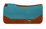 Weaver Leather Synergy Natural Merino Wool Felt Saddle Pad Free Braided Rope Halter with 10' Lead