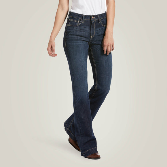 Ariat Women's Slim Trouser Jean Ella Wide Leg 10032550
