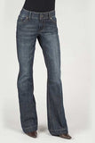 Stetson Womens Blue Cotton Blend S Denim Jeans 11-054-0214-0800 BU