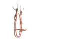 Martin Saddlery Laramie Buckle Harness Leather Browband Headstall