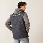 Men's Team Logo Insulated Vest in Ebony Camo by Ariat 10046719