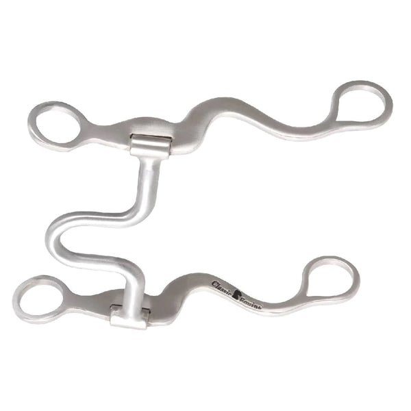 CLASSIC EQUINE BITLOGIC 8" CAVALRY CHEEK PORTED BIT