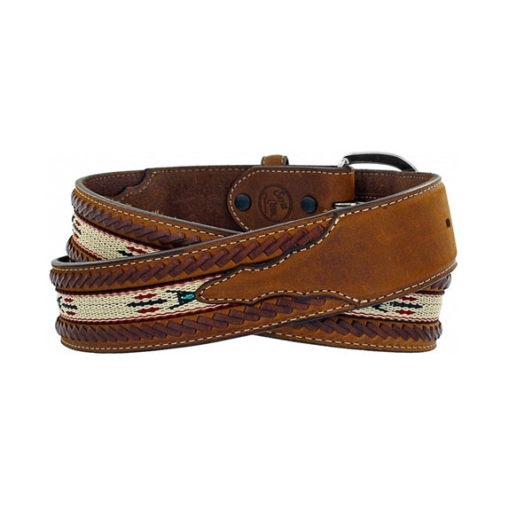 Laced Edge Horse Hair Ribbon Belt " 40 " - HerraduraDeOro